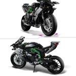 LEGO Technic, блоки, мотоцикл Kawasaki Ninja H2R, 42170 - фото 12