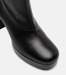 кожаные ботинки джоди на платформе Staud, Black - фото 5