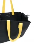 Сумка-тоут с контрастными ручками OFF-WHITE, черный - фото 5
