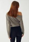 Топ Noella Long sleeved top, Medium Grey Mel./Grey - фото 3