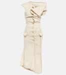 Платье миди La Robe Camargue Jacquemus, Light Beige - фото