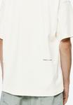 Футболка PULL&BEAR SHORT SLEEVE WITH SLOGAN, White - фото 5