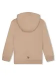 Худи из джерси с логотипом Givenchy Kids, нейтральный - фото 2