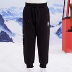 Детские трикотажные спортивные штаны Converse, черный - фото 3