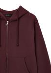 Толстовка Calliope Zip-up sweatshirt, Bordeaux - фото 6