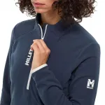 Флис Millet Ubic Lightgrid half zip, синий - фото 5