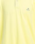 Рубашка поло Gant, желтый - фото 4