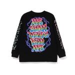 Футболка BAPE X READYMADE для детей A BATHING APE, черная - фото 3