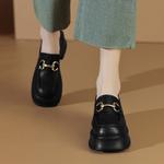 Лоферы женские низкие черный Cameido - фото 3