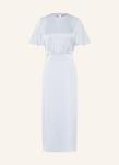 Атласное платье салусинди Samsøe Samsøe, голубой - фото