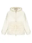 Куртка на молнии с капюшоном Moncler, белый - фото