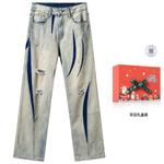 Джинсы унисекс Xinyinsu, синий - фото 2