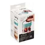 Контейнер для еды Jar To Go Lékué, бирюзовый - фото 3