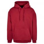 Худи Build Your Brand Basic Oversize, красный - фото