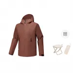 Skechers Ветровка Unisex, Brown Red/0614 - фото 2