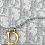 DIOR Косой тканевый картхолдер - фото 11