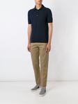 John Smedley футболка-поло 'Roth', синий - фото 2