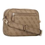 Сумка через плечо GUESS Meridian II, цвет Brown/Light brown - фото 3