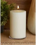 Свеча-Столбик Timberline, 4" x 6" Root Candles, ivory - фото 2