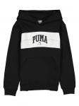 Толстовка с капюшоном Puma, черный/белый - фото