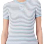 CHANEL Свитер женский голубой - фото 3