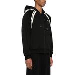 Худи с вышитым логотипом на молнии ADER ERROR, черный - фото 7