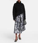 жаккардовая миди-юбка Dries Van Noten, Black - фото 2