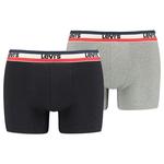 Боксеры Levi´s Logo 3 шт, серый - фото