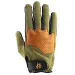 Защитные перчатки Helstons Dune perforated leather, зеленый - фото