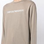EMPORIO ARMANI Коричневый мужской свитшот - фото 8