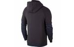 Толстовка Nike Paris Saint-Germain Fleece Pullover Black Gray Blackgray, серый - фото 2
