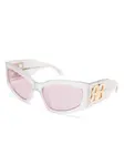 Солнцезащитные очки Bossy Balenciaga Eyewear, белый - фото 2