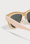 Солнцезащитные очки Versace, бежевый - фото 4