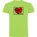 Футболка Kruskis I Love DH, зеленый - фото