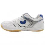 Кроссовки Butterfly Training Shoes Unisex Low-top White/Blue, белый/синий - фото