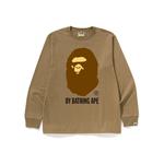 Футболка Bape By Bathing с длинными рукавами A BATHING APE, желтый YEX - фото 2