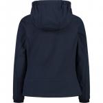 Функциональная куртка с капюшоном, софтшелловая куртка Cmp, цвет b.blue-anice 05np - фото 2