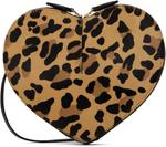 Сумка Le Coeur цвета загара и черного цвета ALAÏA - фото