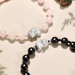 Stylejing Розовый хрустальный браслет, унисекс - фото 11