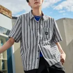 Мужская рубашка Converse, цвет Blue - фото 4