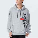 Толстовка мужская серая Levi’S, серый - фото 5