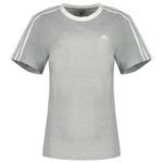 Футболка adidas Sportswear 3 Stripes BF, серый - фото