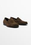 Лоферы Massimo Dutti PENNY, Brown - фото 2