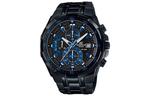 CASIO Часы Men EDIFICE Black Watch EFR-539BK-1A2, Black/Blue Dial - фото