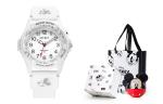 Disney Часы Mickey Series Quartz Movement Silicone Strap Watch Unisex White Dial - фото 5