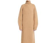 Женское желтое платье с длинными рукавами MaxMara - фото 5