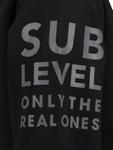 Толстовка с капюшоном на молнии Sublevel, черный - фото 3