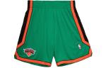 Шорты баскетбольные мужские зеленые Mitchell Ness - фото