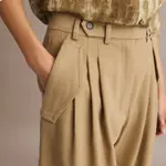 Женские брюки-бричи Verhunt, бежевый - фото 5