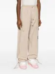 Прямые брюки карго MSGM, нейтральный - фото 3